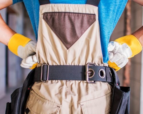 Contractor with Tools Contractor with Tools